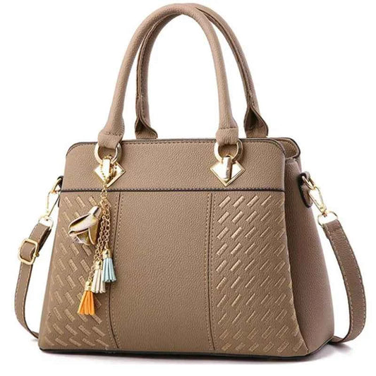 Sac cabas femme avec fermeture éclair 31x14x23cm / Gris SB-31x14x23cm / Noir A-31x14x23cm / Noir B-31x14x23cm / Bleu-31x14x23cm / Rouge-31x14x23cm / Rose-31x14x23cm / Gris-31x14x23cm / Kaki-ShopGET® 
