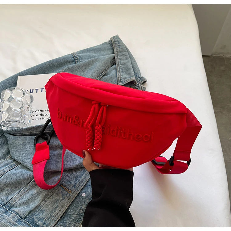 Sac banane rouge pour femme - ShopGET®