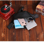 Sac banane imperméable en cuir pour homme - ShopGET®