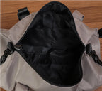 Sac polochon the tote bag Noir-Gris-Vert-ShopGET® 