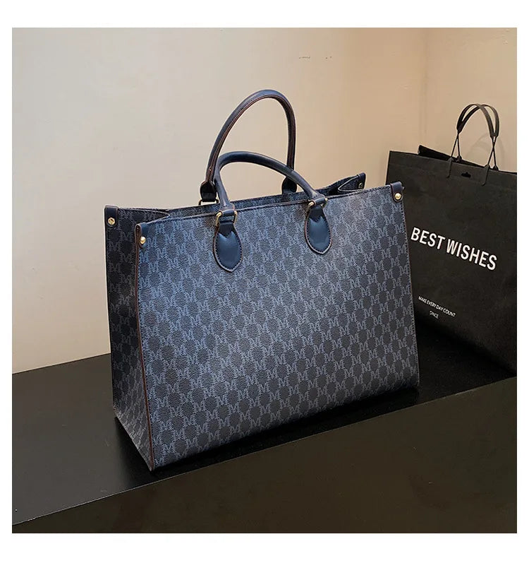 Sac cabas femme mignon luxury Beige-Pourpre-Rose-Bleu-Blanc-Gris-Café-Café B-Marron-ShopGET® 