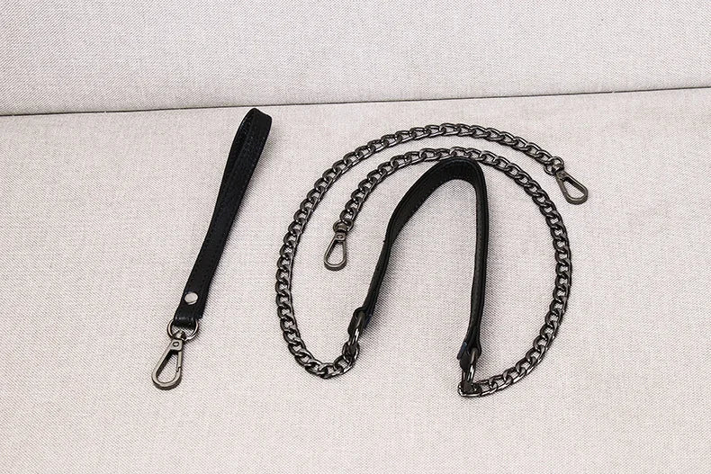 Pochette femme sac en cuir Rouge-Pourpre-Noir-ShopGET® 