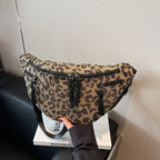 Sac banane léopard grande taille