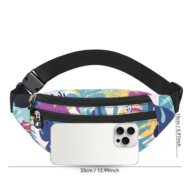 Sac banane homme chic coloré