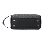 Pochette femme noir en plaid Noir-ShopGET® 