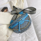 Sac banane en cuir ethnique boho plage