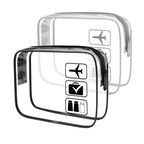 Trousse de toilette femme pas cher transparent - ShopGET®