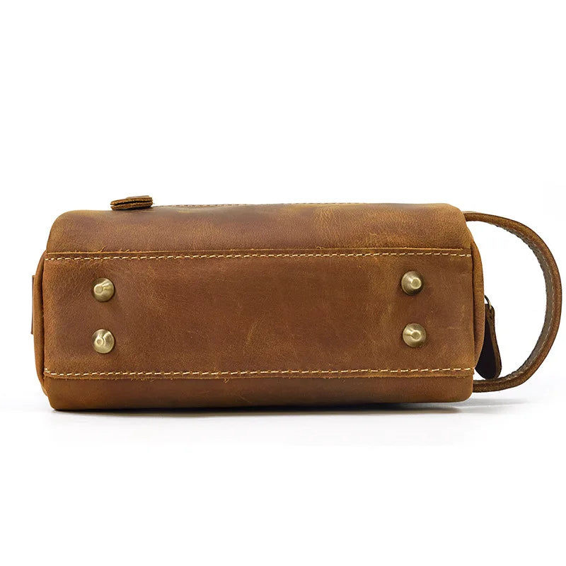 Trousse de toilette homme voyage en cuir - ShopGET®