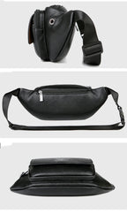 Sac banane cuir kangourou