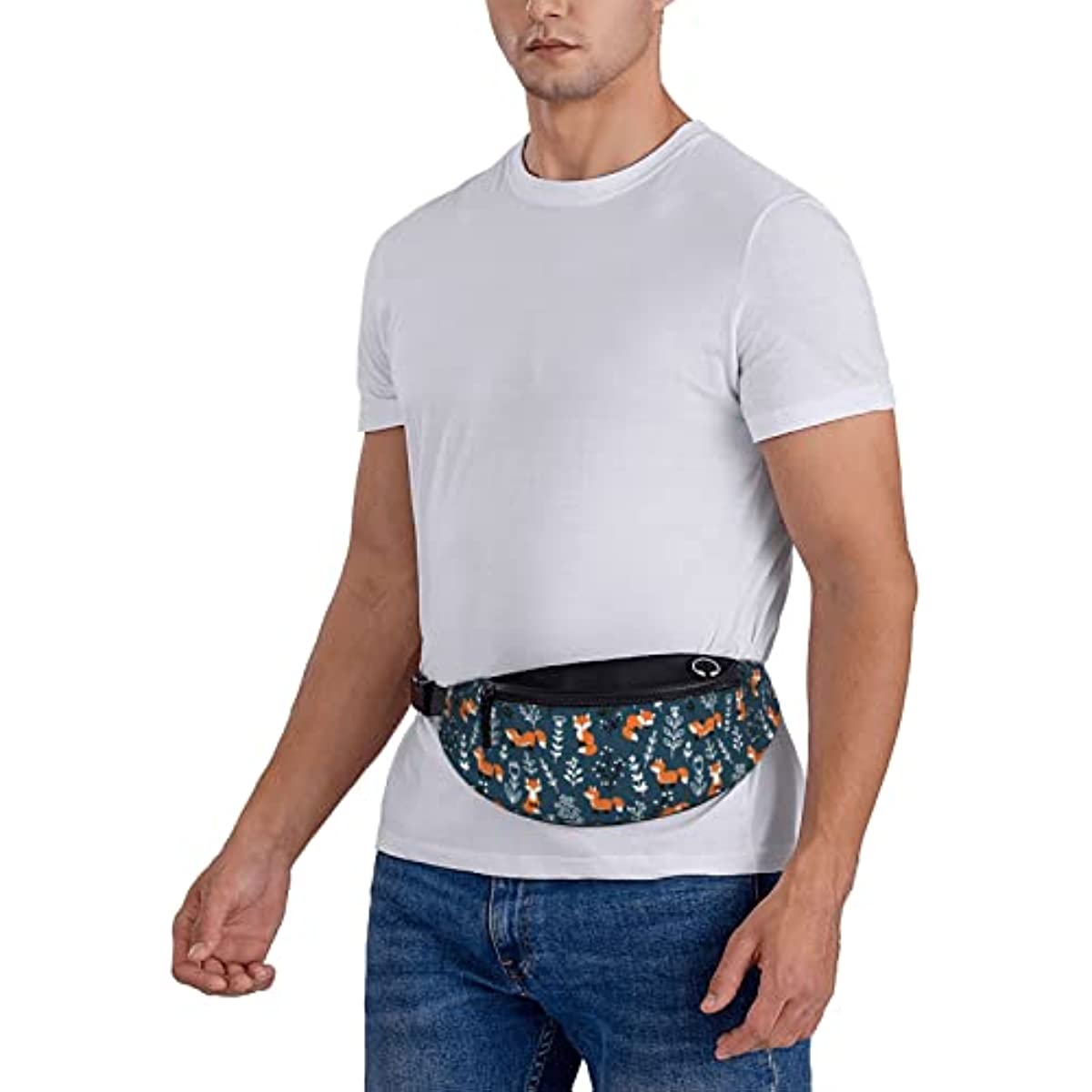 Sac banane multicolore pour homme