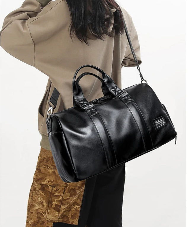 Sac weekend homme noir premium S-L-ShopGET® 