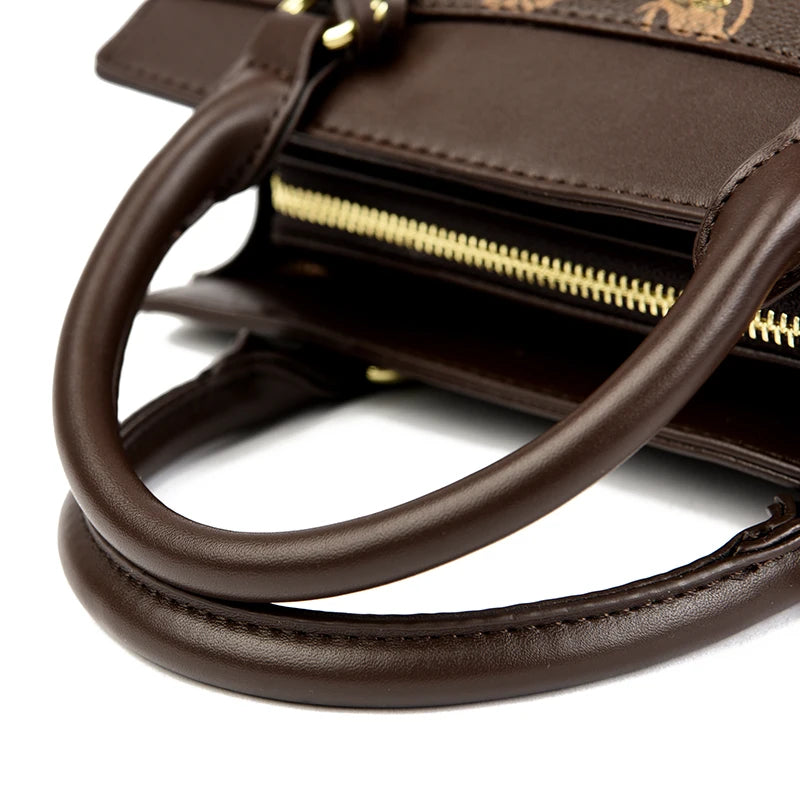 Sac cabas cuir tendance pour femme Marron-Rouge-Jaune-Apricot-ShopGET® 