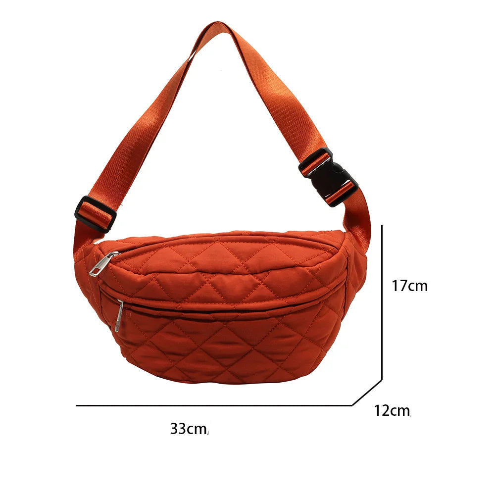 Sac banane orange sombre pour femme - ShopGET®