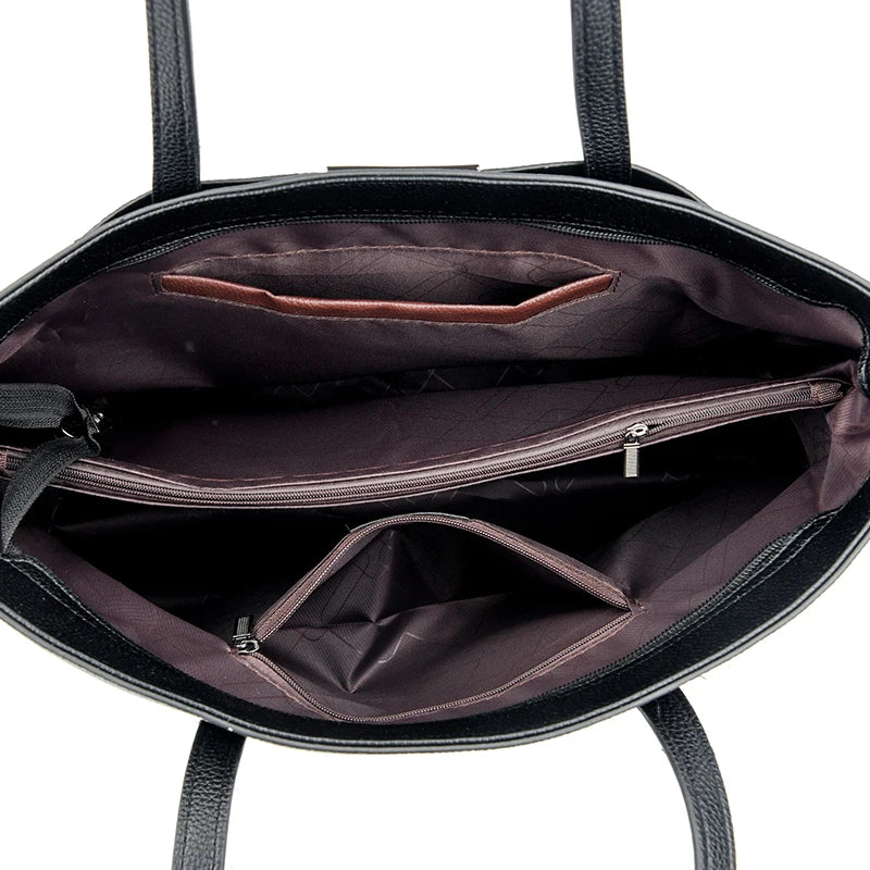 Sac cabas noir aristarc Vert / 35cm 13cm 27cm-Kaki / 35cm 13cm 27cm-Rouge / 35cm 13cm 27cm-Noir / 35cm 13cm 27cm-Bleu / 35cm 13cm 27cm-ShopGET® 