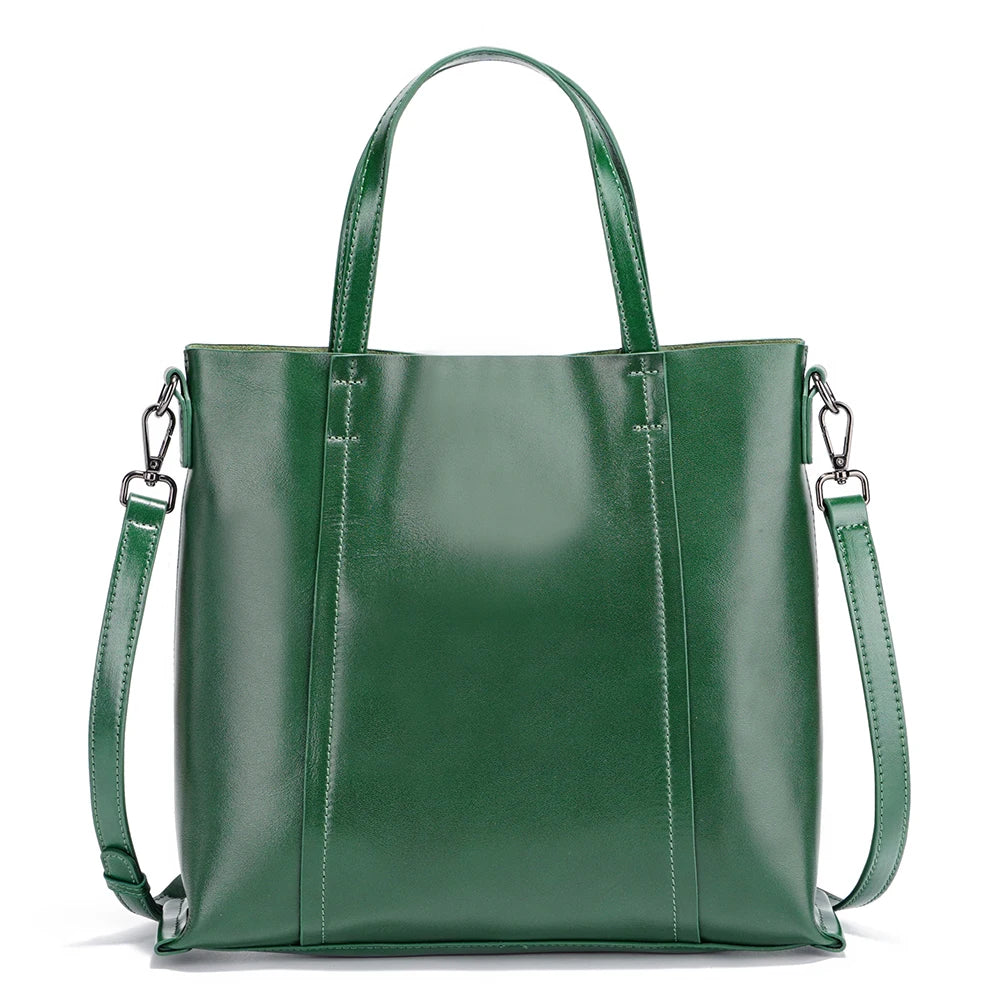 Sac cabas noir vintage à bandoulière femme Café-Vert-Apricot-Marron-Noir-ShopGET® 