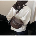 Sac banane femme chic à fermeture éclair