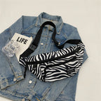 Sac banane léopard anti-vol en toile