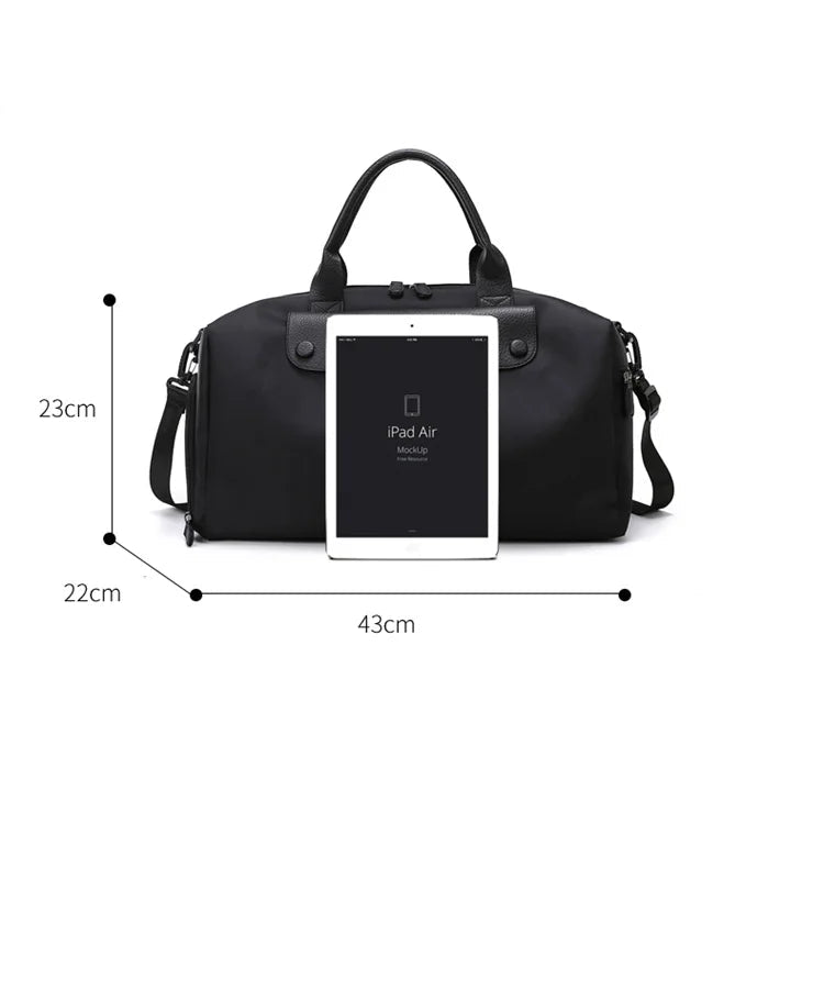 Sac weekend femme  chic Gris-Noir-Kaki-ShopGET® 