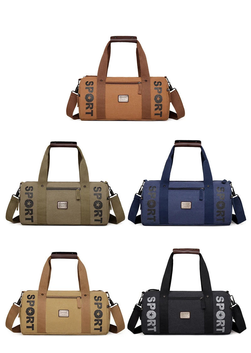 Sac polochon sport homme et femme Bleu-Noir-Kaki-Vert-ShopGET® 