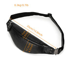 Sac banane en cuir pour homme chic