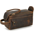 Trousse de toilette homme voyage en cuir - ShopGET®