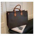 Sac cabas femme mignon luxury Beige-Pourpre-Rose-Bleu-Blanc-Gris-Café-Café B-Marron-ShopGET® 