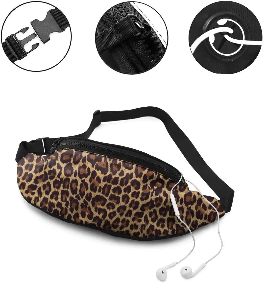 Sac banane léopard randonnée