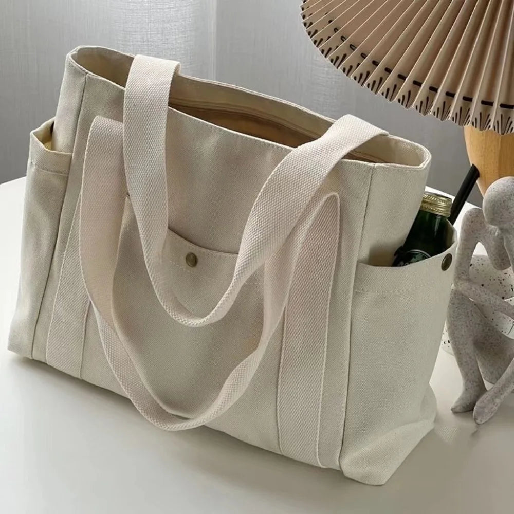 sac cabas tissu noir souple Beige-Kaki-Noir-ShopGET® 