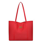 Sac cabas noir Oxford Rouge-Bleu-Gris et Blanc-Noir-ShopGET® 