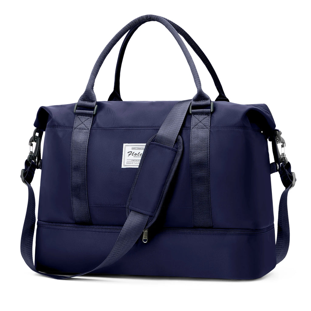 Sac weekend classique pour homme Bleu A-Bleu B-Noir-Beige-Pourpre-Vert-Gris-ShopGET® 