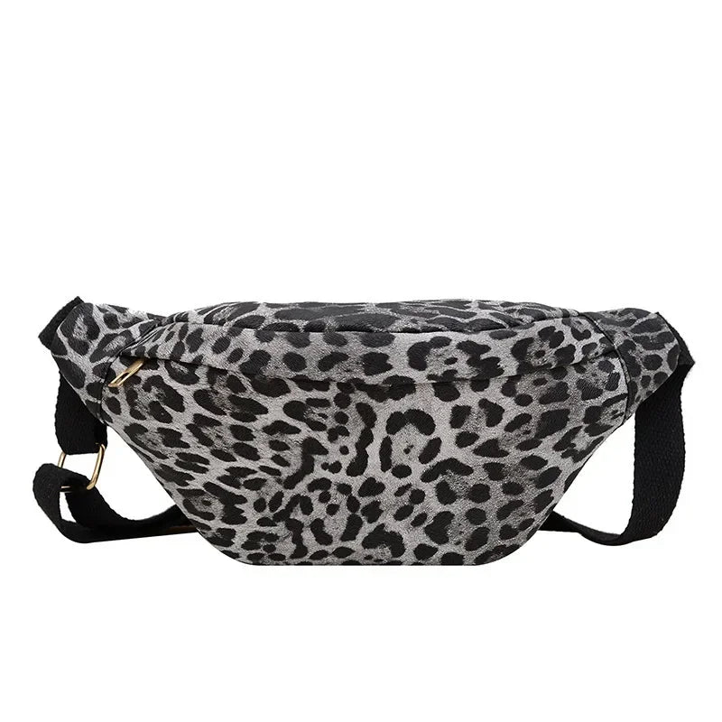 Sac banane femme léopard original