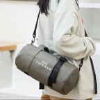 Sac polochon the tote bag Noir-Gris-Vert-ShopGET® 