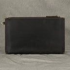 Pochette homme vintage cuir marron A-B-C-ShopGET® 