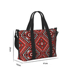Sac cabas bohémien rouge - ShopGET®