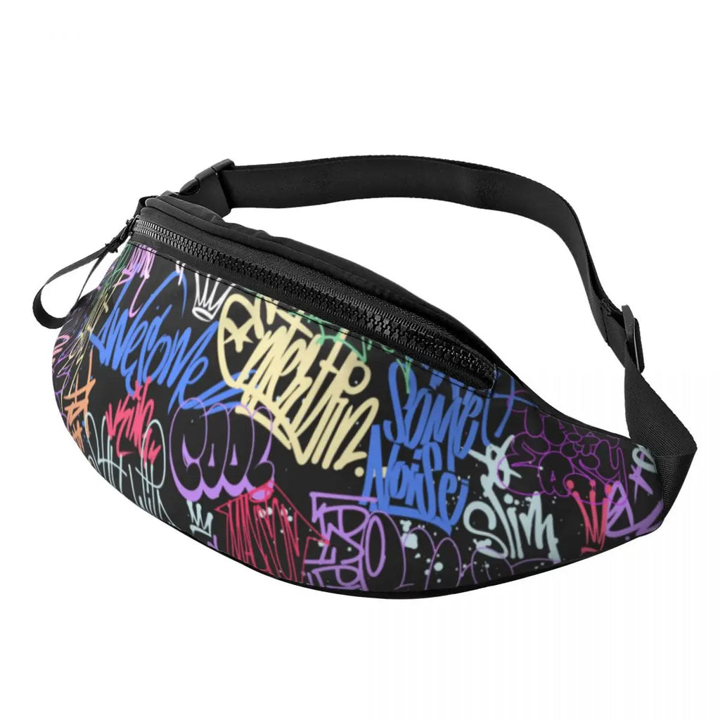 Sac banane personnalisé avec décor graffiti - ShopGET®