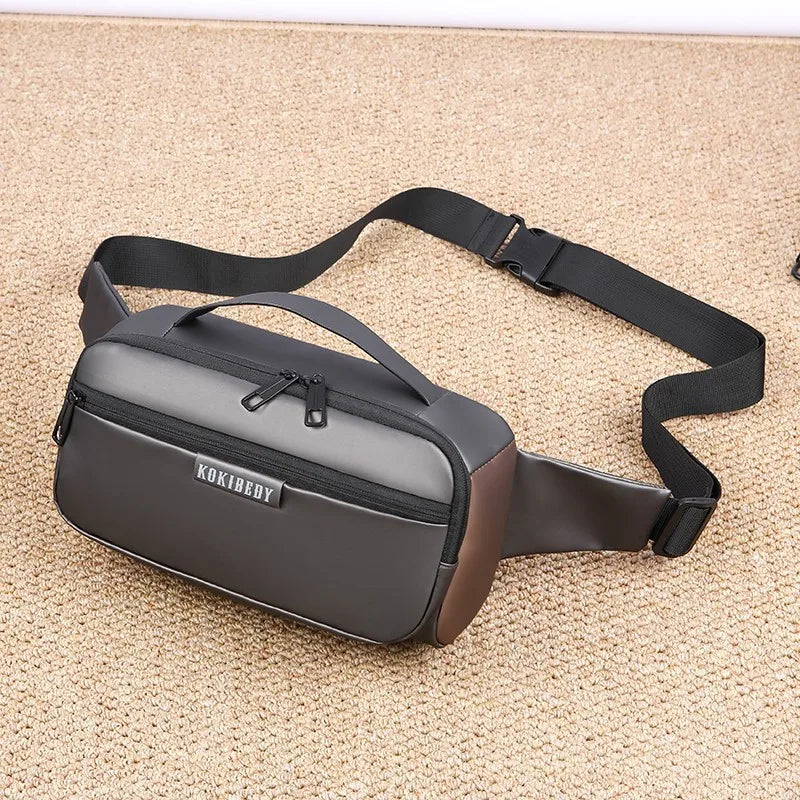 Sac banane rectangulaire pour homme