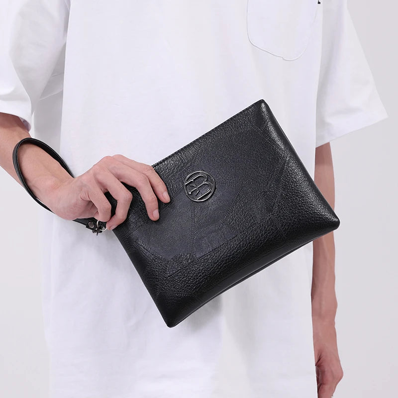 Pochette homme luxe business 1-2-3-4-ShopGET® 