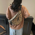 Sac banane léopard grande taille