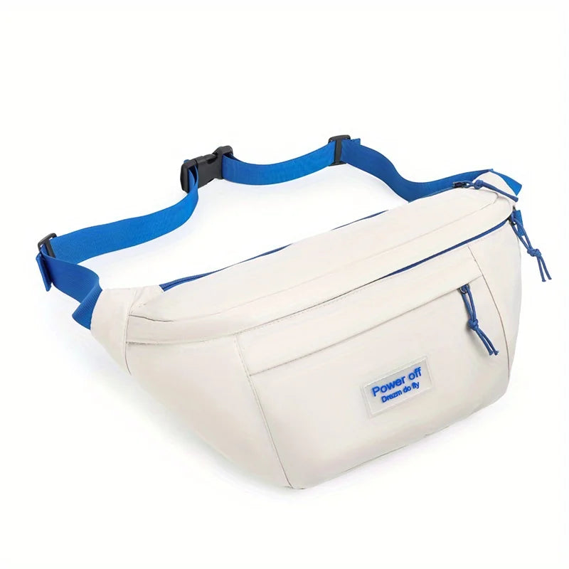 Sac banane bleu pour homme