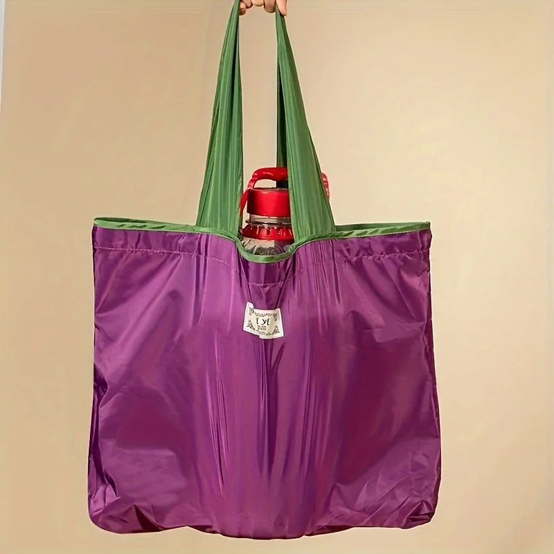 Sac de courses large de couleur pourpre Vert-Small / OFFERTE-Pourpre-Small / OFFERTE-Noir-Small / OFFERTE-Bleu-Small / OFFERTE-Vert-Large / OFFERTE-Pourpre-Large / OFFERTE-Noir-Large / OFFERTE-Bleu-Large / OFFERTE-ShopGET® 