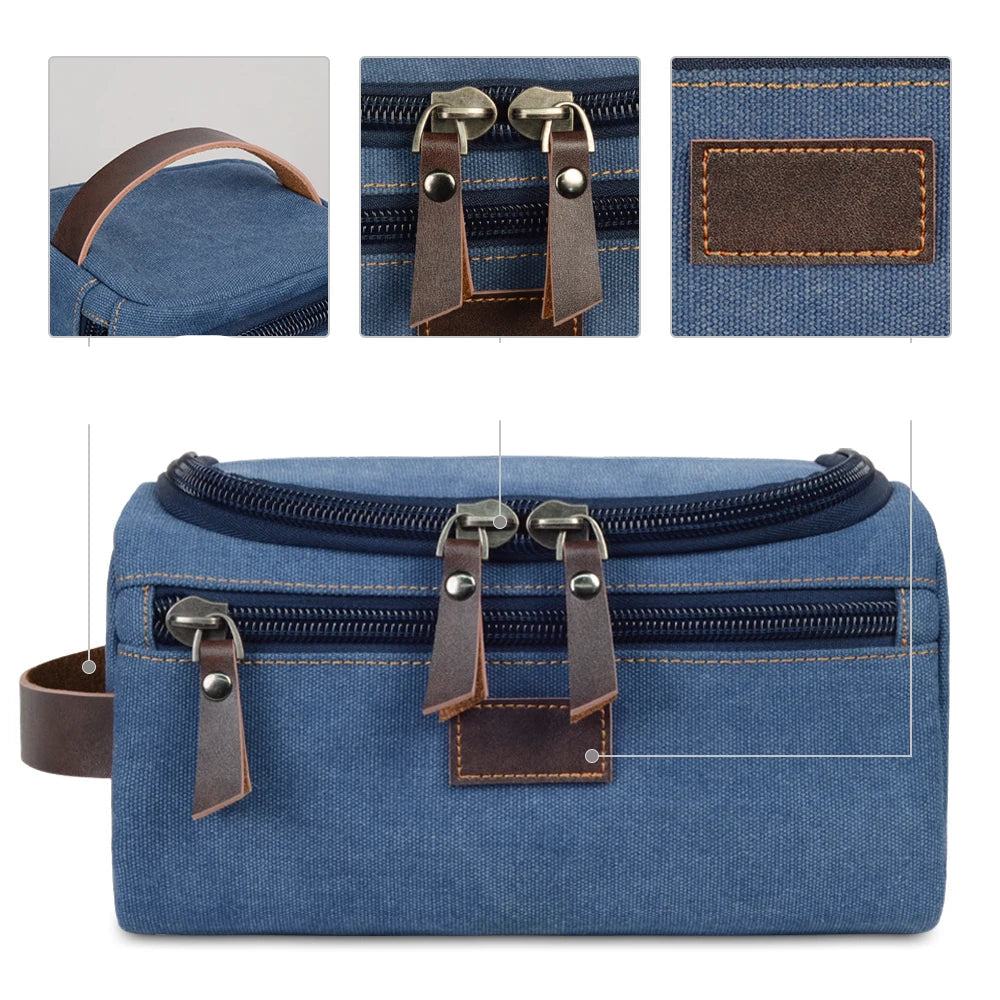 Trousse de toilette homme bleu - ShopGET®