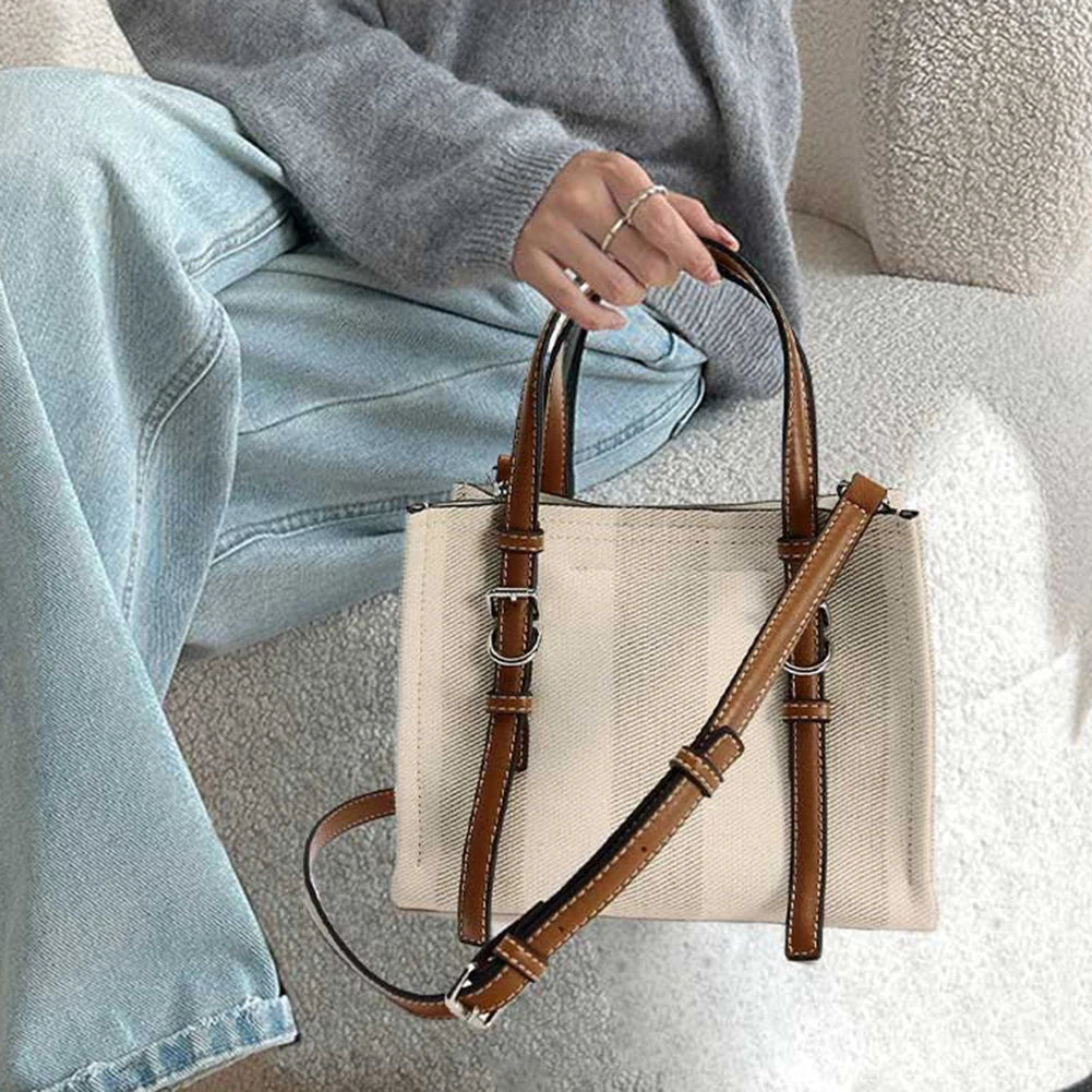 Grand sac cabas en cuir noir Noir / OFFERTE-Beige / OFFERTE-Marron / OFFERTE-ShopGET® 