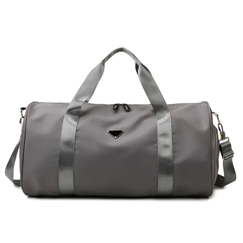 Sac polochon souple et simple Bleu-Lavender-Rose-Vert-Noir-Gris-ShopGET® 