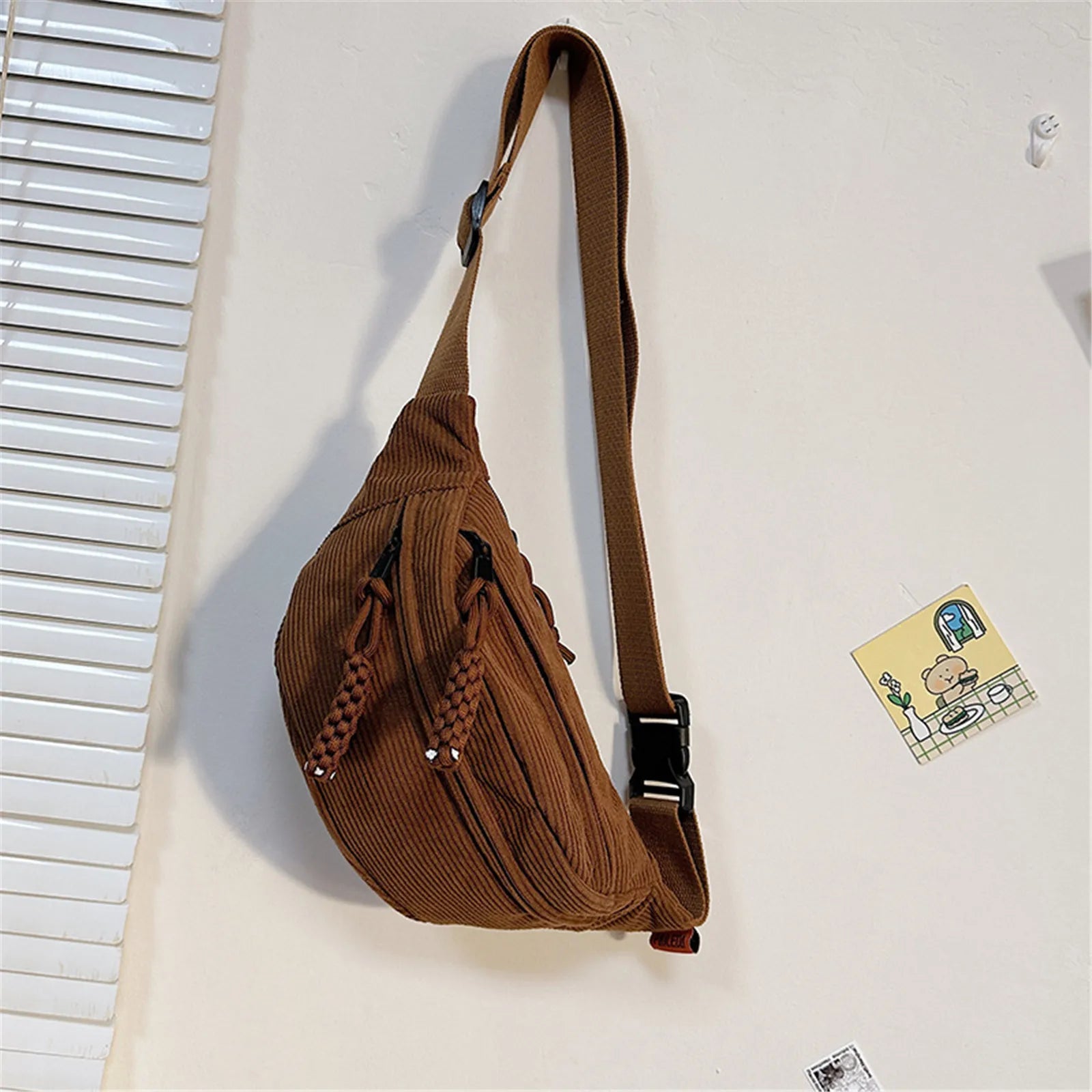 Grand sac banane femme tendance - "couple" - ShopGET®