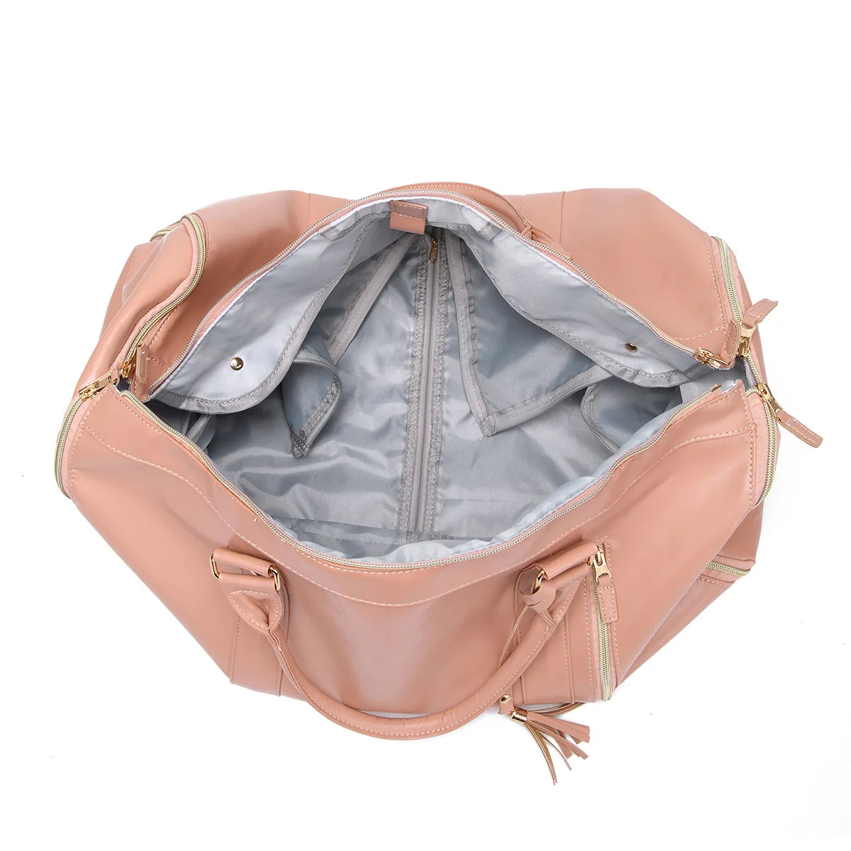 Sac weekend femme de voyage luxueux et pliable Noir A / OFFERTE-Bleu / OFFERTE-Noir / OFFERTE-Beige / OFFERTE-Rose / OFFERTE-ShopGET® 