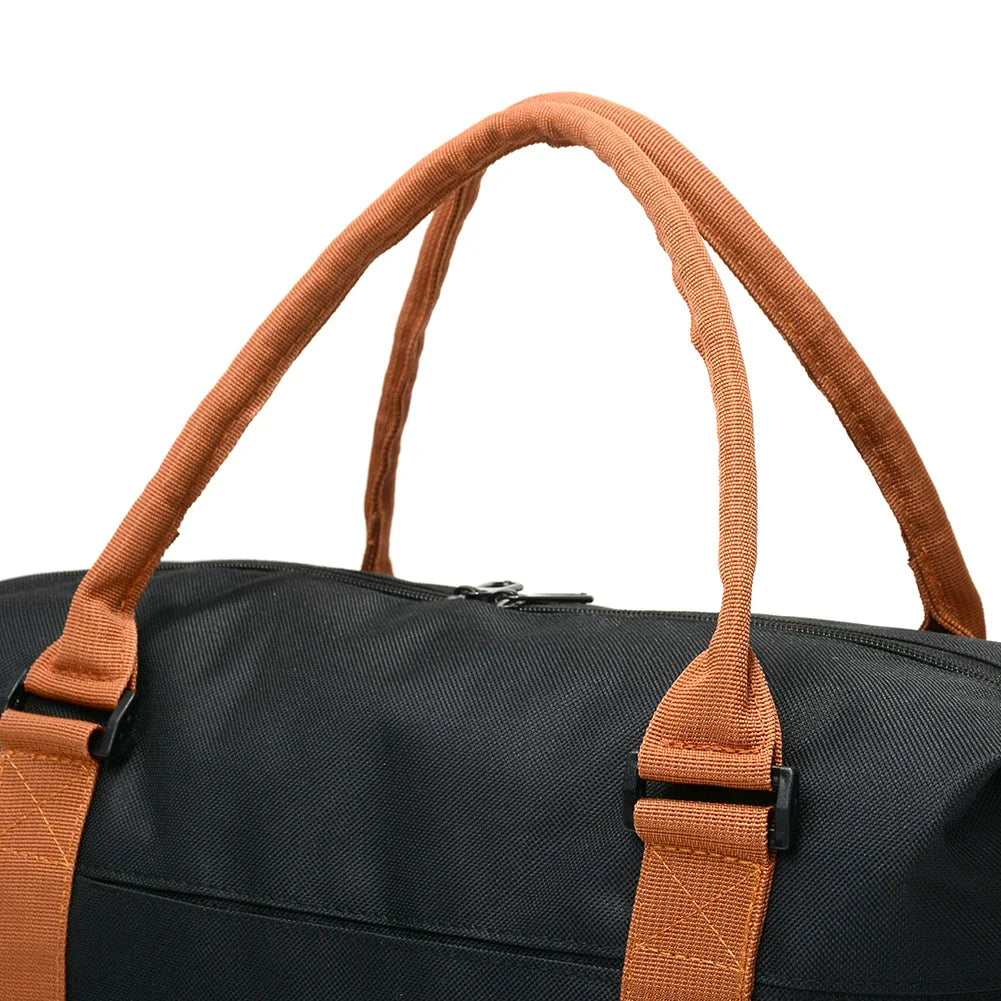 Sac weekend plage et piscine Noir-Bleu-ShopGET® 