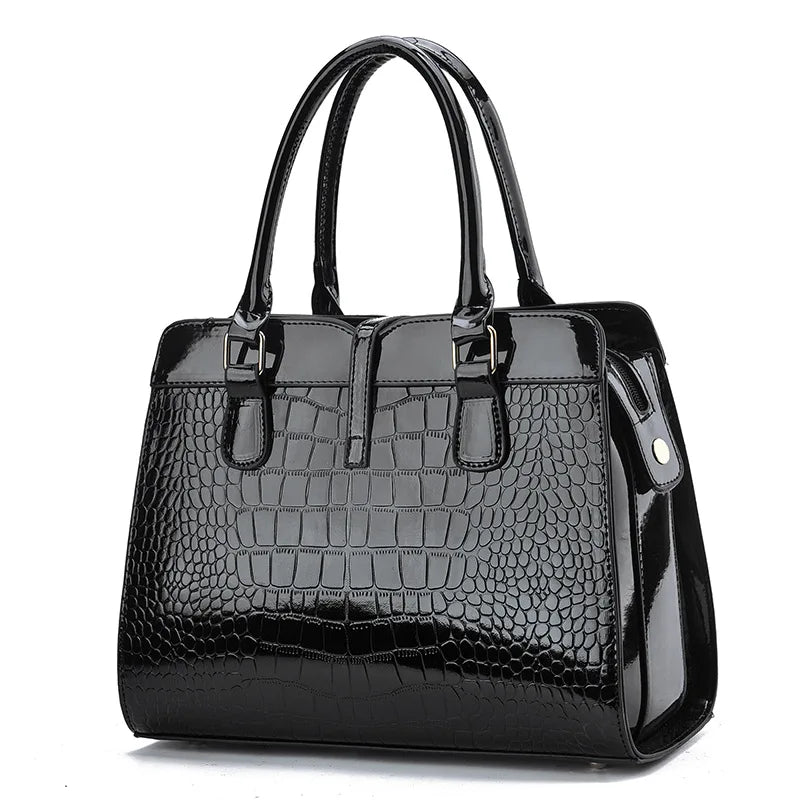 Sac cabas noir très luxueux pour femme A / 33x13x25cm-B / 33x13x25cm-C / 33x13x25cm-D / 33x13x25cm-E / 33x13x25cm-F / 33x13x25cm-G / 33x13x25cm-H / 33x13x25cm-I / 33x13x25cm-ShopGET® 