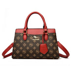 Sac cabas cuir tendance pour femme Marron-Rouge-Jaune-Apricot-ShopGET® 