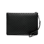Pochette homme tigre en cuir Noir / 18cm x 23cm x 3cm-Noir / 15cm x 23cm x 3cm-ShopGET® 