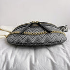 Sac banane en cuir ethnique boho plage